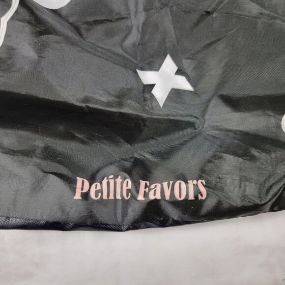 Petite Favor x Hello Kitty Black Large Tote Bag All Over Print Casual Storage - Picture 3 of 11